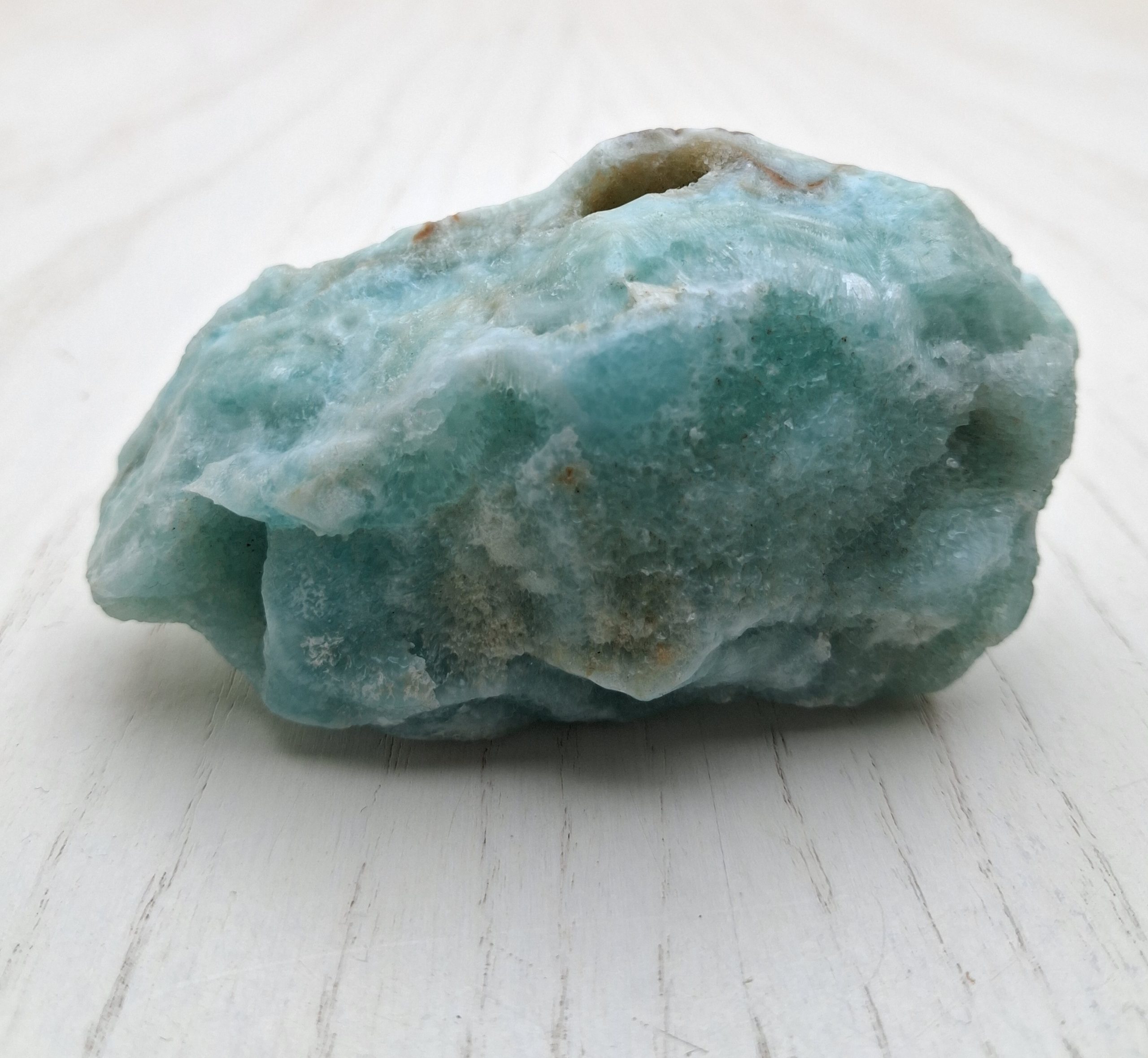 Aragonite cuprifera (aragonite che contiene rame) cm 8