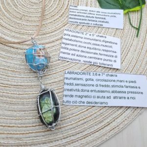 Montatura collana modello ragnatela