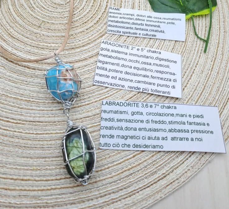 Montatura collana modello ragnatela - immagine 2