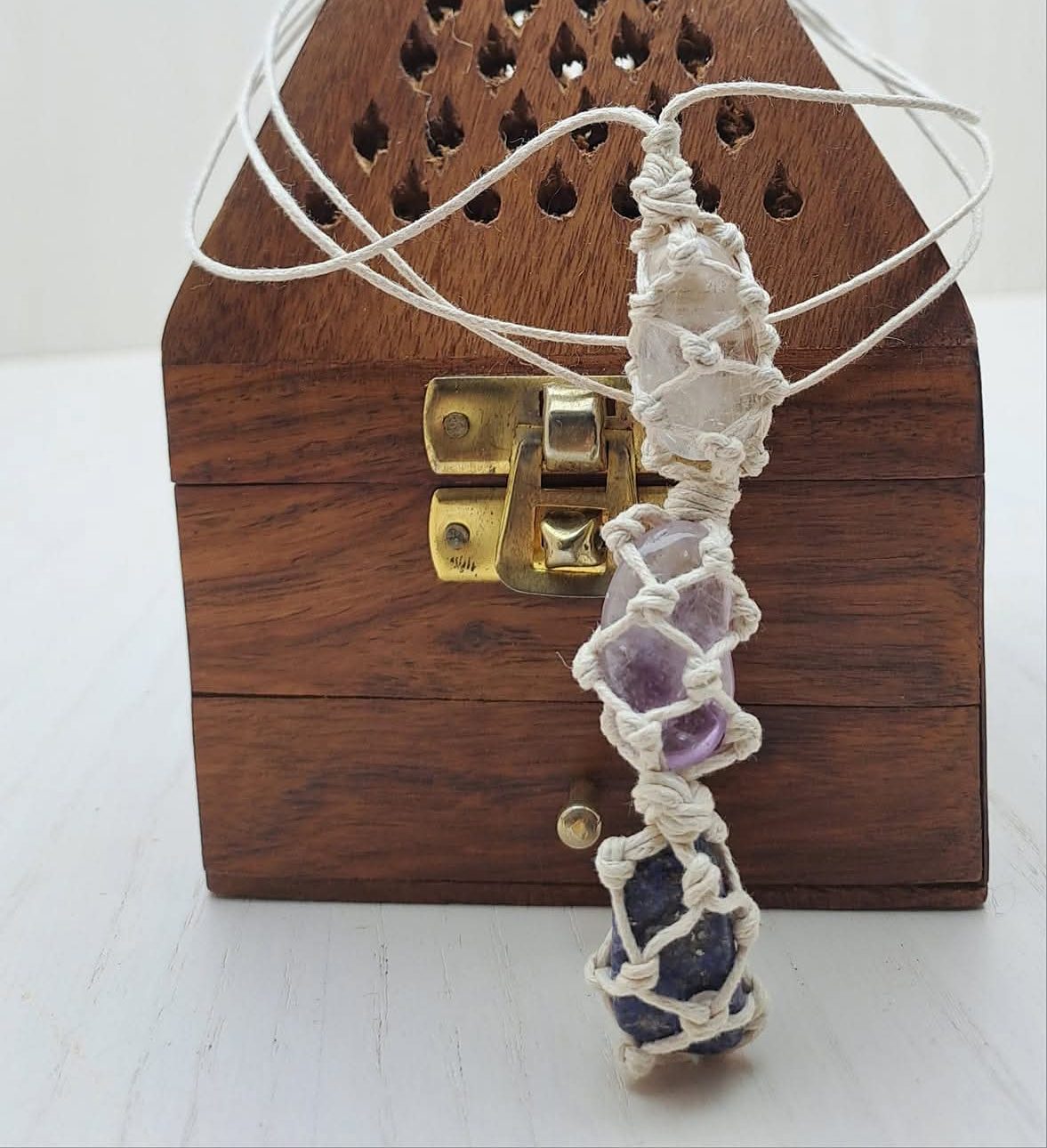 Montatura collana modello vestitino - immagine 2