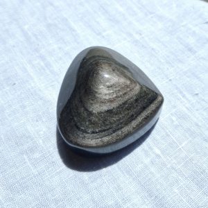 Ossidiana argentata cuore cm 6