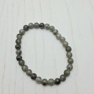 Bracciale Labradorite sfere 0,6 mm