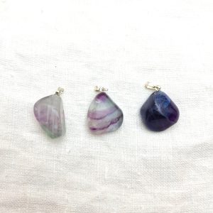 Pendenti Fluorite arcobaleno