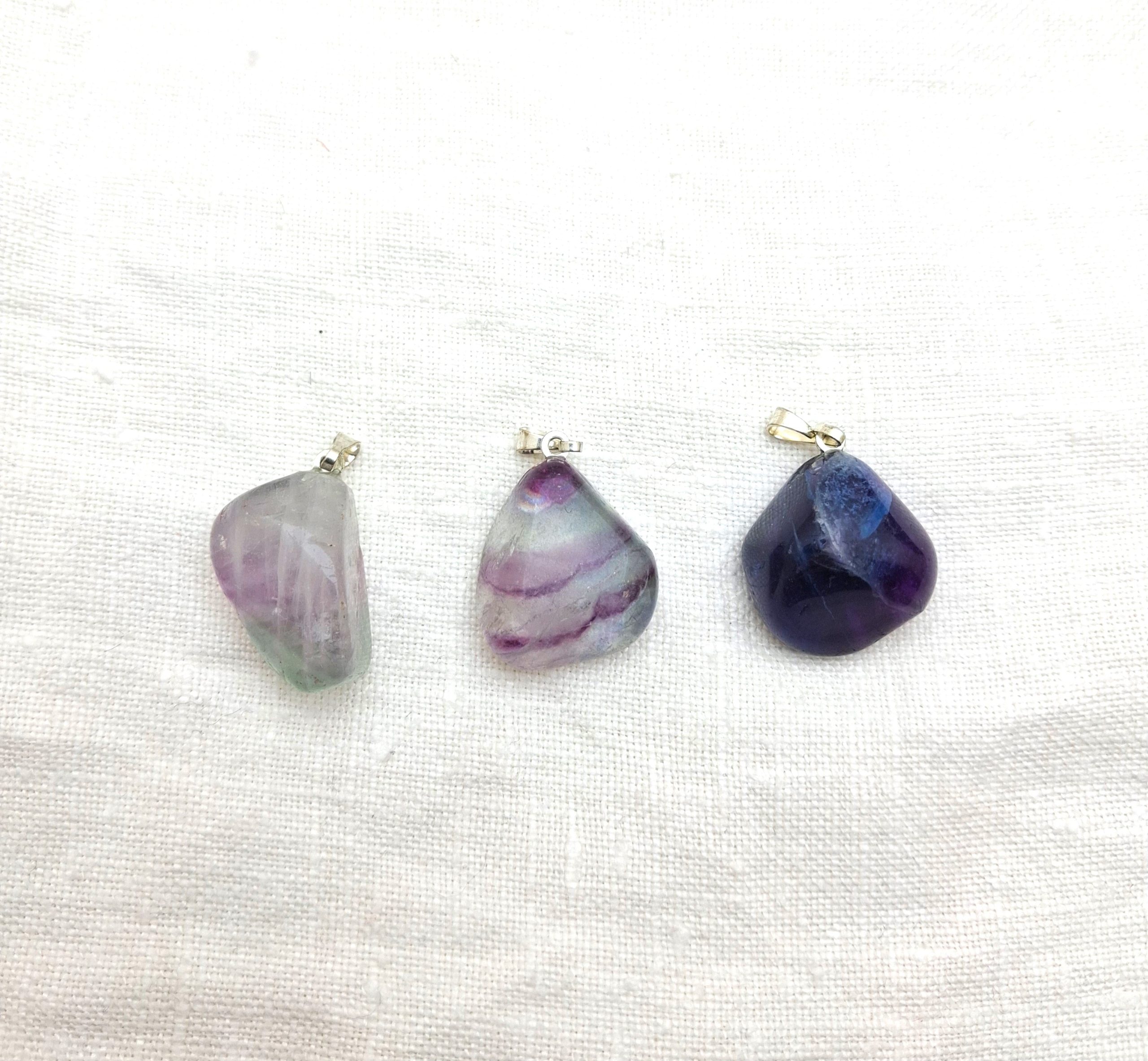 Pendenti Fluorite arcobaleno