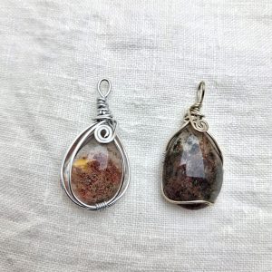 Pendenti Quarzo lodolite qualità top