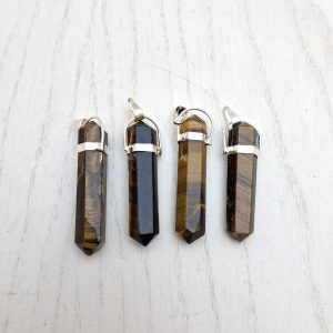 Pendenti Occhio di tigre laser