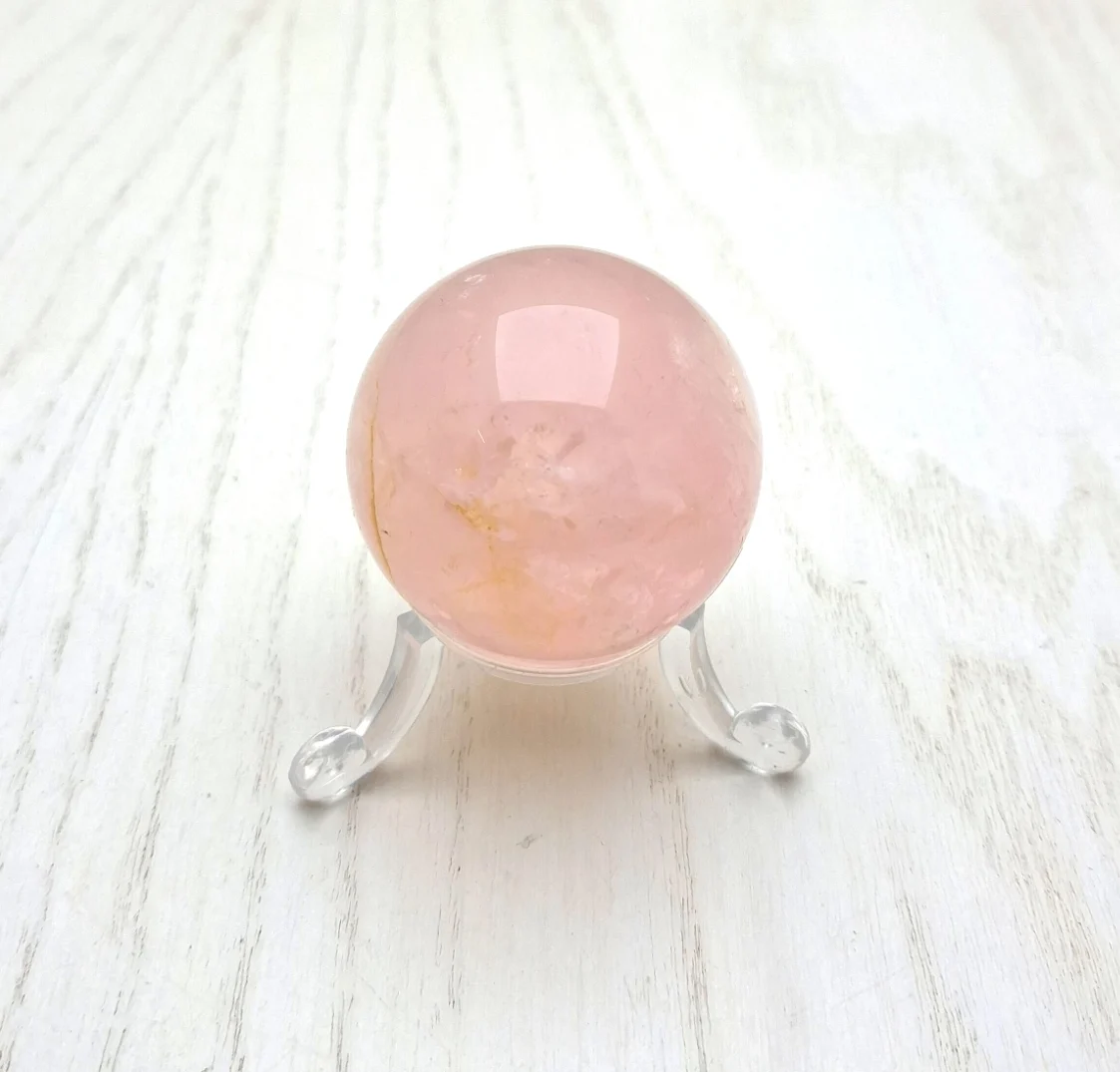 Sfera Quarzo rosa perimetro 4 cm
