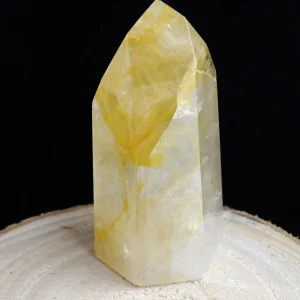 Torre Quarzo golden healer altezza 6.5 cm