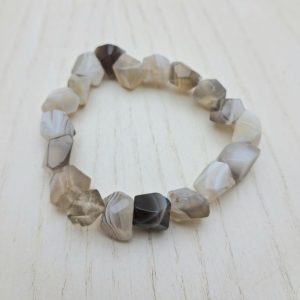 Bracciale Agata Botswana sassolino