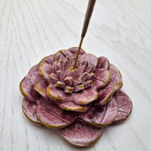 brucia incenso in ceramica artigianale