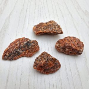 Calcite arancio grezza
