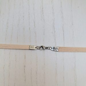 Collarino in alcantara