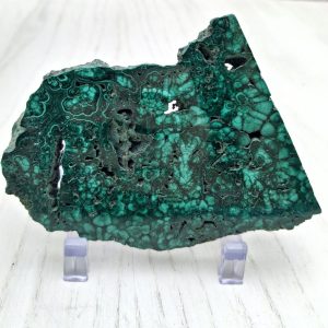 Malachite fetta cm 8