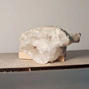 Quarzo ialino geode singolo piccolo