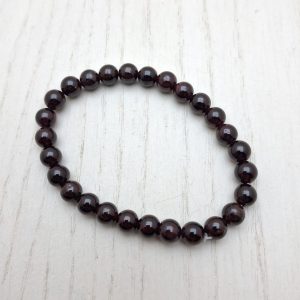 Bracciale Granato sfere 0,6 mm