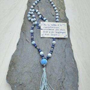Japamantra con Lapislazzuli e Emimorfite