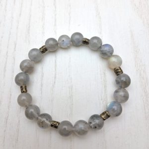 Bracciale Labradorite sfere 1 cm qualità top