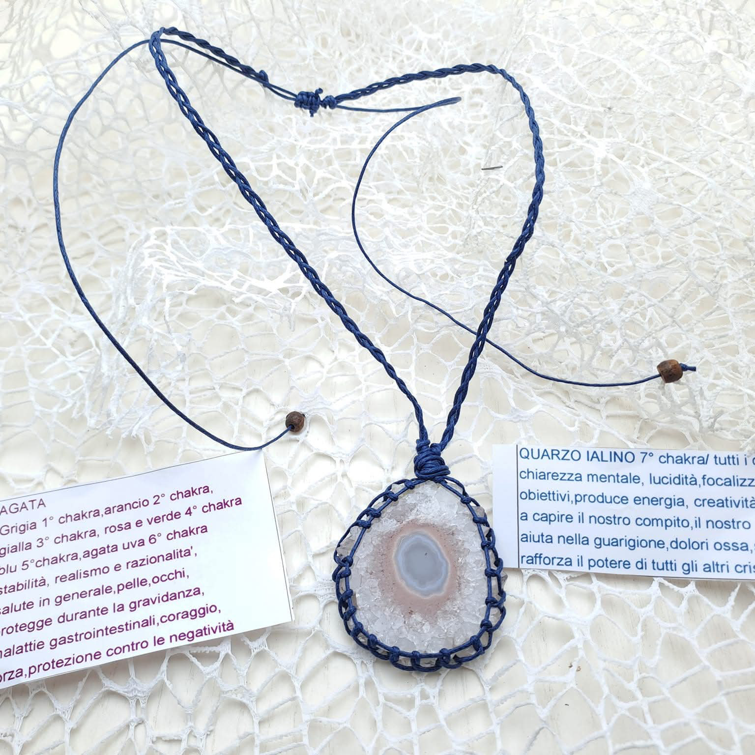 Montatura collana modello zig zag - immagine 2