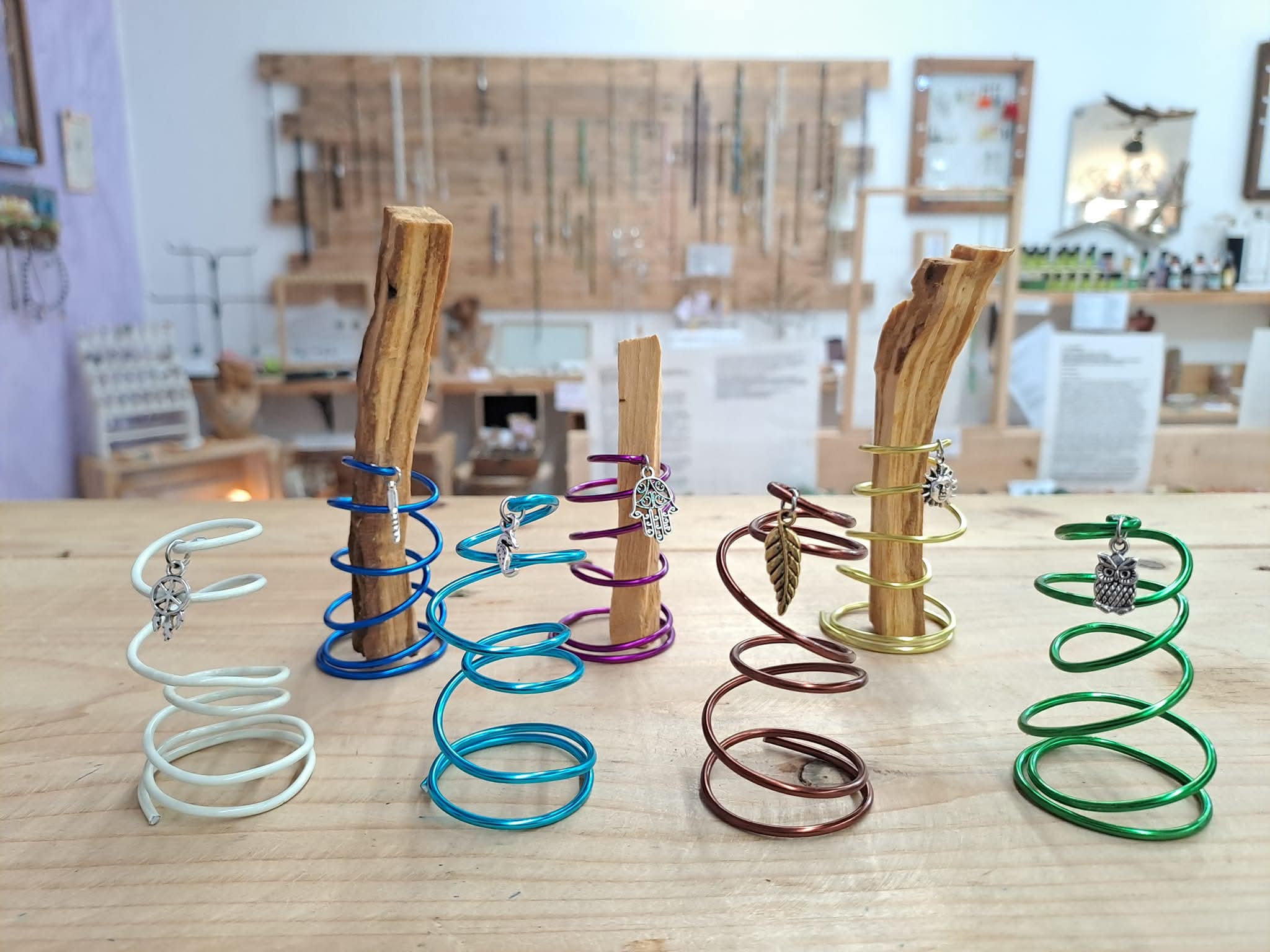 spirali porta palo santo