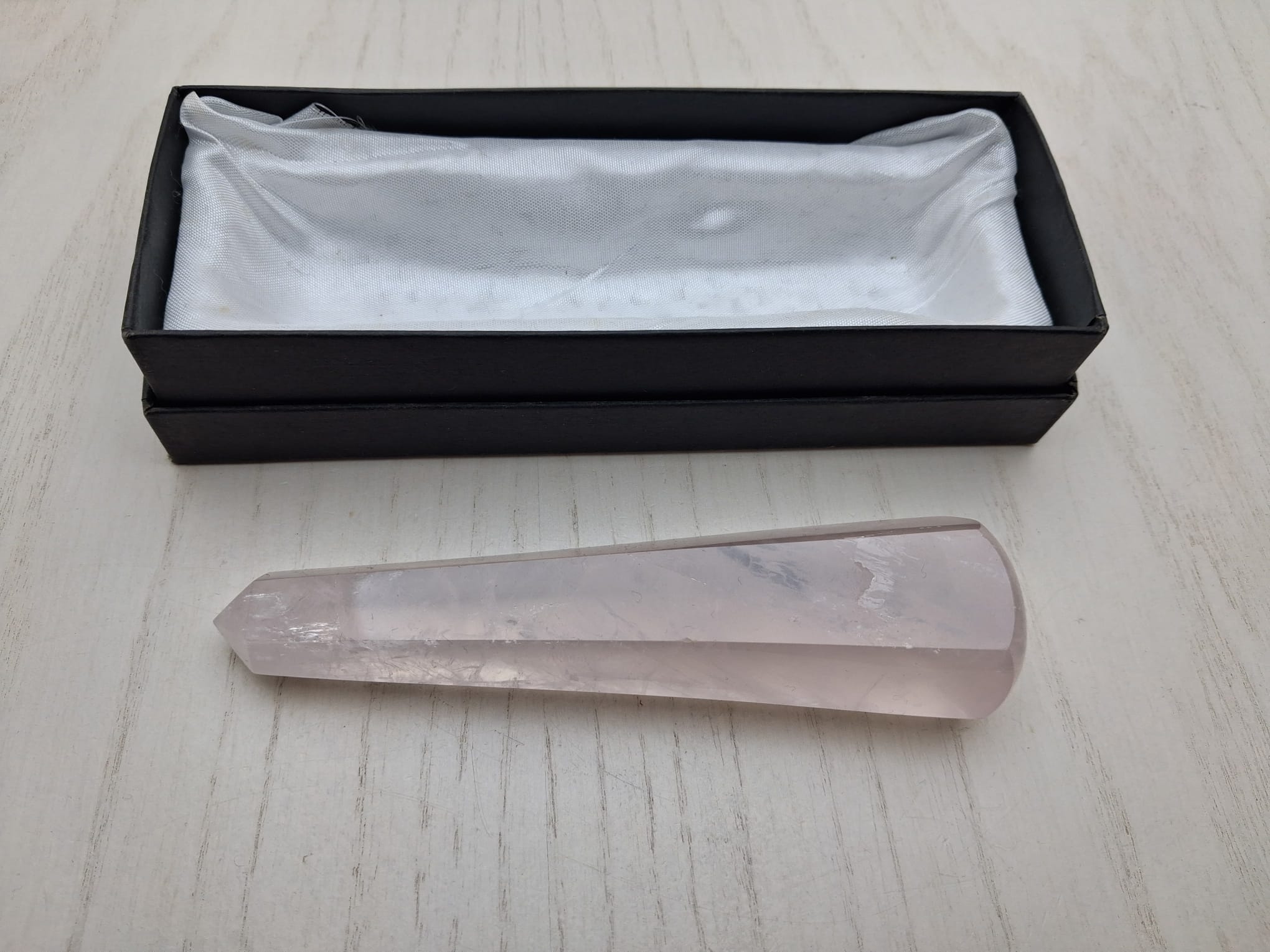 massaggiatore in Quarzo rosa - immagine 2
