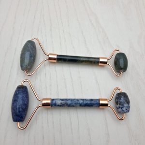 rulli massaggiatori in Sodalite Agata muschiata